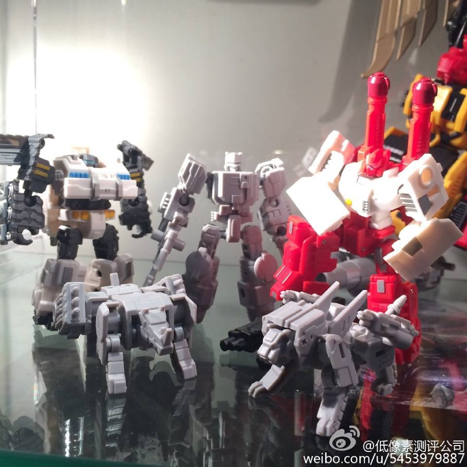 Iron Factory EX-03 Legends IDW Blaster, Steeljaw and Ramhorn